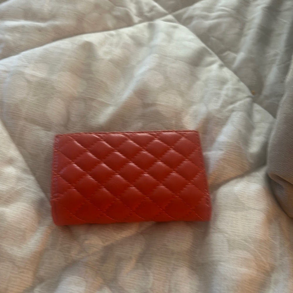 INC International Concepts Red Quilted Wallet